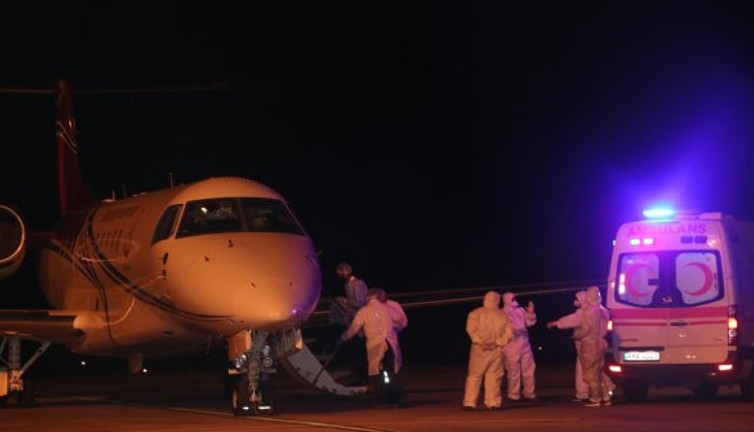 KKTC’deki korona hastalarının Türkiye’ye nakli başladı