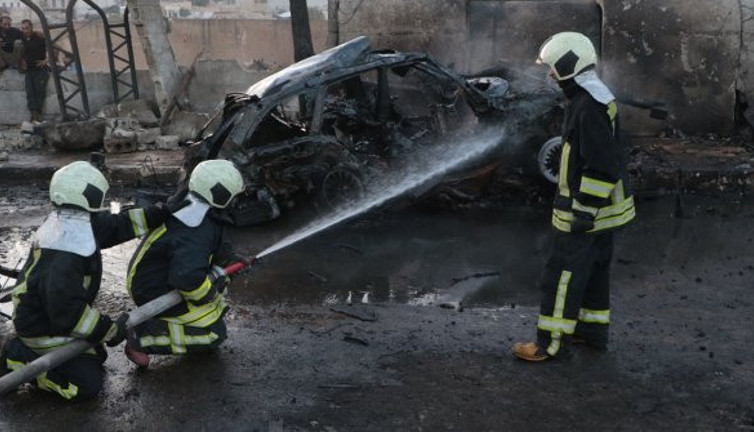 Afrin’de bombalı araçla saldırı: 3 ölü,14 yaralı
