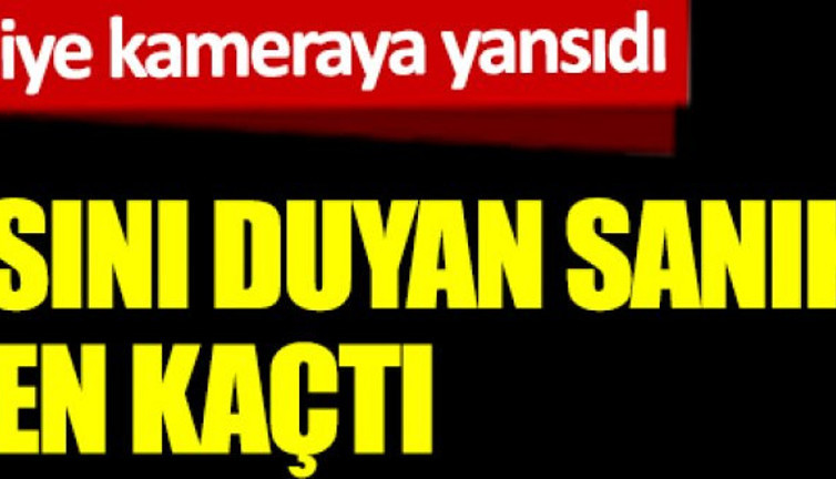 Hapis cezasını duyan sanık mahkemeden kaçtı! Polis uçarak yakalamaya çalıştı! O anlar saniye saniye görüntülendi