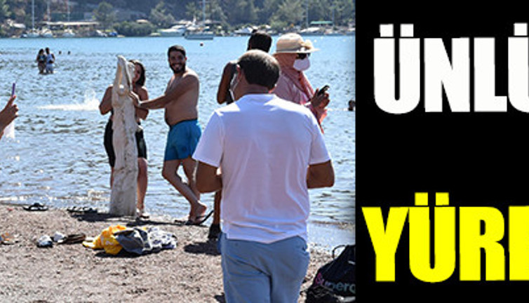 Ünlü heykelin son hali yürek burktu. Turistler fotoğraf çekmek için sıraya giriyor