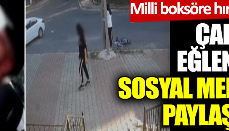 Milli boksöre hırsızlık şoku. Çaldılar eğlendiler, sosyal medyada paylaştılar