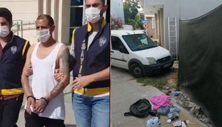 Girdiği evde çantasını bırakan şaşkın hırsız, başka eve girerken yakalandı