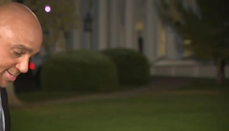 CNN muhabiri, Beyaz Saray rakunuyla karşı karşıya