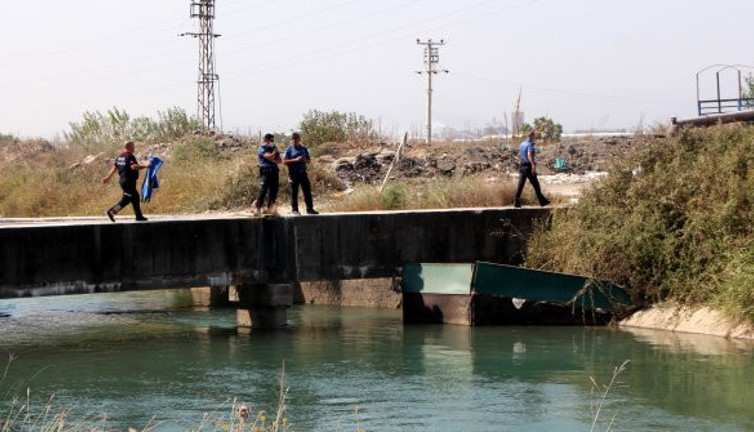 Adana’da sulama kanalında erkek cesedi bulundu