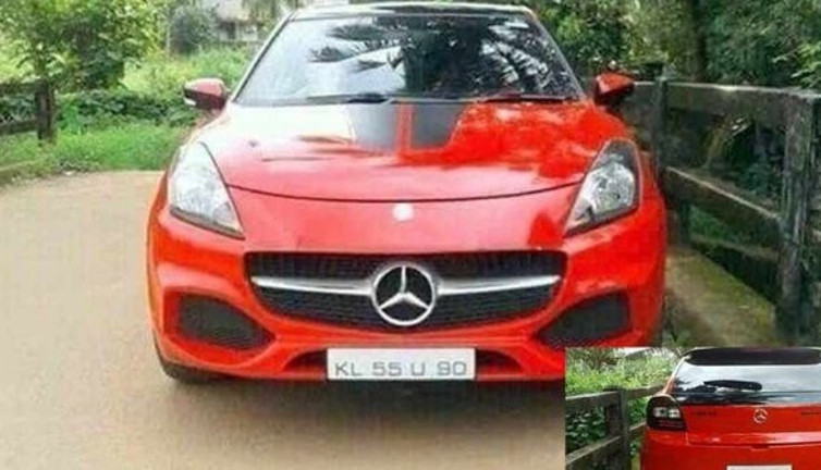 Mercedes diye aldı aracın içinden araç çıktı. Demek ki böyle olaylar sadece Türkiye'de olmuyormuş