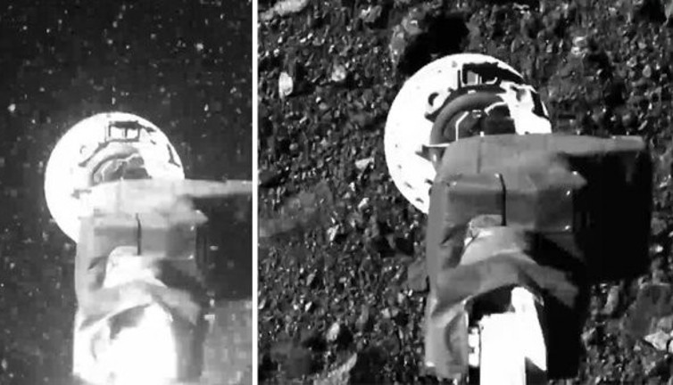 NASA'nın Bennu göktaşına gönderdiği OSIRIS-REx'ten yeni görüntüler. Gezegen henüz buna hazır değil