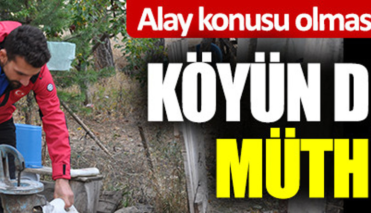 Ayak sesleri dağlarda yankılanıyordu. Köyün delisinden müthiş başarı. Alay konusu olması bile onu yıldıramadı