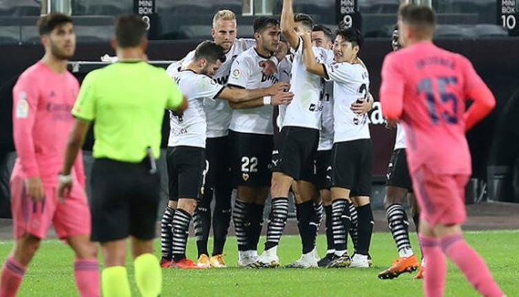 Real Madrid deplasmanda Valencia'ya farklı kaybetti