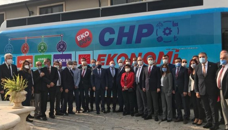 CHP Ekonomi Masası heyeti Hatay'da iş dünyası ile buluştu