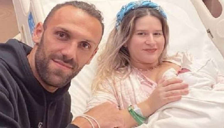 Vedat Muriç’in mutlu günü. 2’nci kez baba oldu