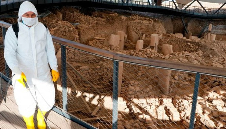 Göbeklitepe tepeden tırnağa dezenfekte edildi