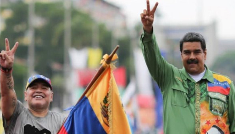 Venezuela Devlet Başkanı Maduro'dan Maradona için taziye mesajı