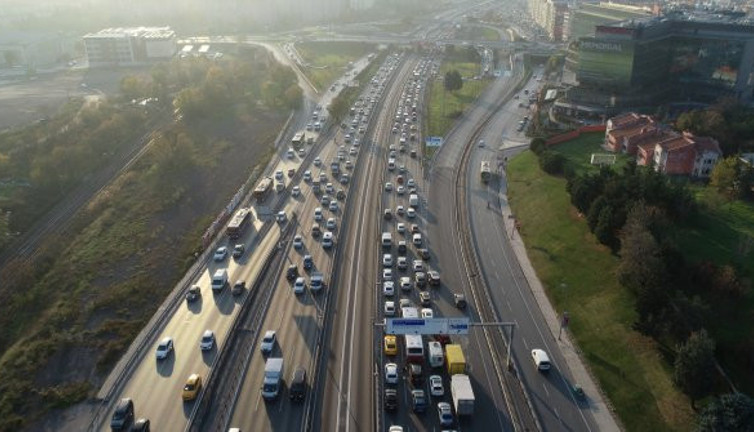 İlk yasak öncesi İstanbul böyle görüntülendi