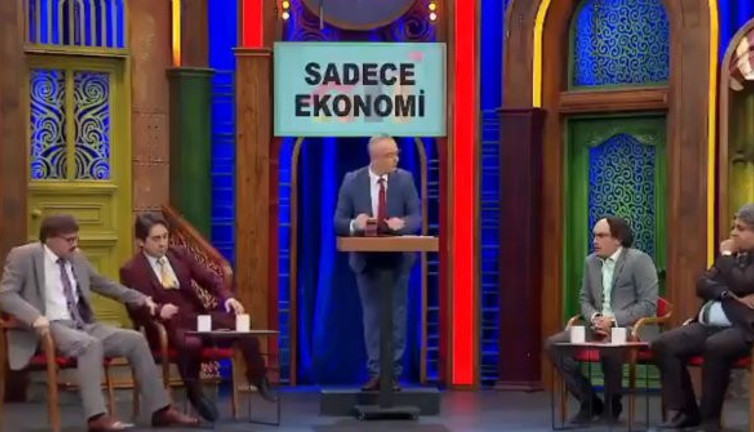 Show TV’deki Güldür Güldür’de müthiş skeç. İnanılmaz ama ekonomiyi yerden yere vurdular. İlk kez ekonomik gidişat böyle eleştirildi