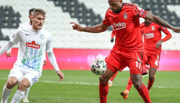 85'te kafa vuruşuyla turu atladı. Ziraat Türkiye Kupası'nda Beşiktaş ile Rize karşılaştı