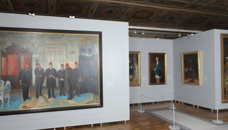 Milli Saraylar Resim Müzesi sanatseverlerin ziyaretine açıldı