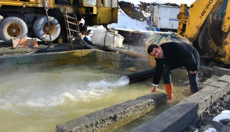 Muş'ta 860 metre derinlikte jeotermal kaynak bulundu