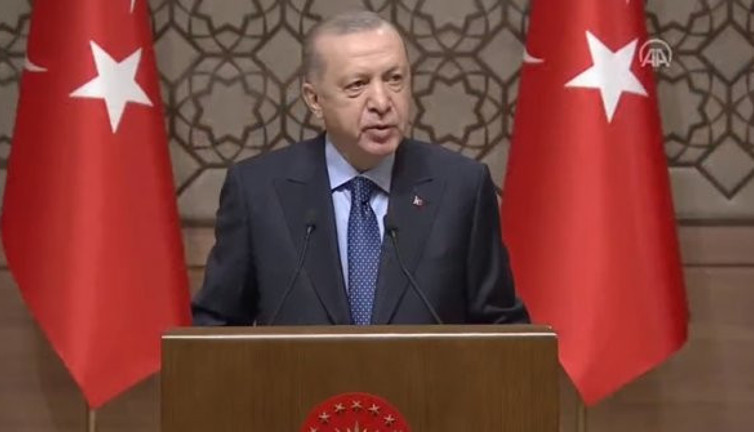 Cumhurbaşkanı Erdoğan'dan yerli aşı açıklaması