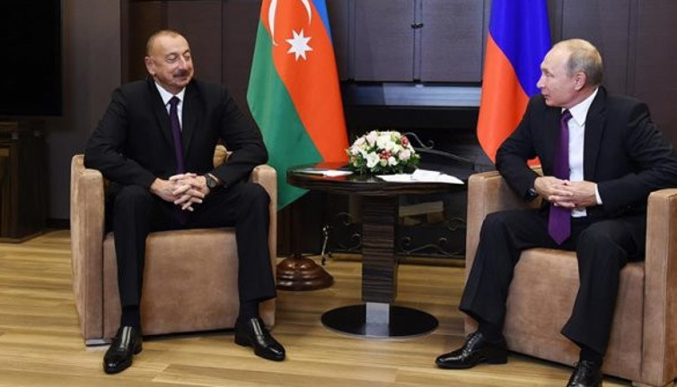 Putin ve Aliyev Türk-Rus Ortak Gözlem Merkezini görüştü