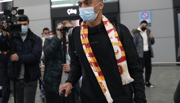 Galatasaray'ın yeni transferi İstanbul'da (01 Şubat 2021)