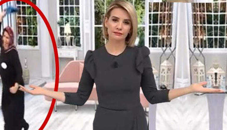 Esra Erol’da terlik şov. Bıkkınlığı kurduğu cümleye yansıdı