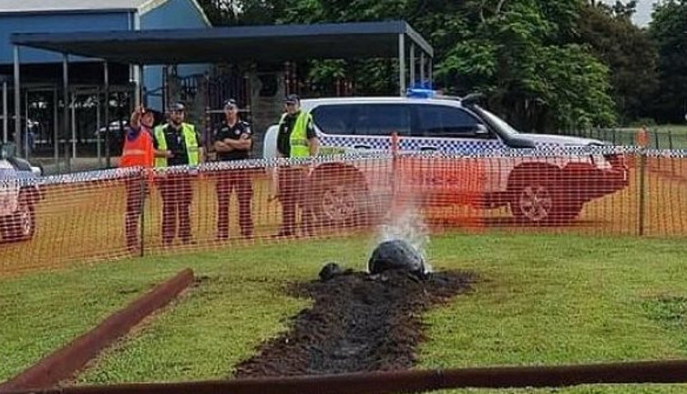 Avustralya'da dumanı tüterken bulundu. Polis alarma geçti. NASA devreye girdi
