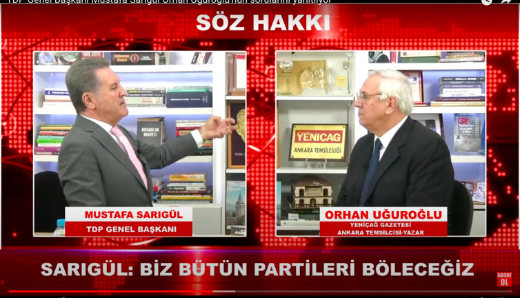 TDP Genel Başkanı Mustafa Sarıgül, CHP'yi bölecek misiniz sorusuna bakın ne yanıt verdi