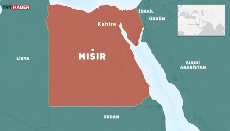 Mısır'da katliam gibi trafik kazası