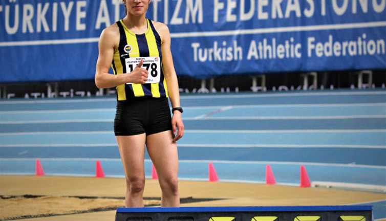 Milli atlet Nevin İnce’den bir rekor daha