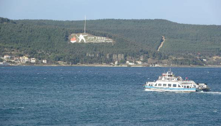 Gökçeada ve Bozcaada feribot seferleri iptal edildi (08 Şubat 2021)