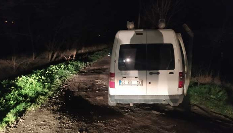 Sakarya'da başından vurulmuş halde bulundu
