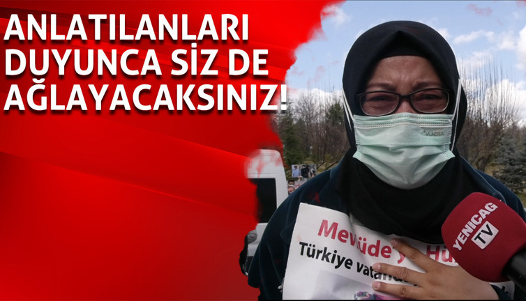 Anlatılanları duyunca sizler de ağlayacaksınız! Çin Büyükelçiliği'nin önünden tüm dünyaya isyan etti!