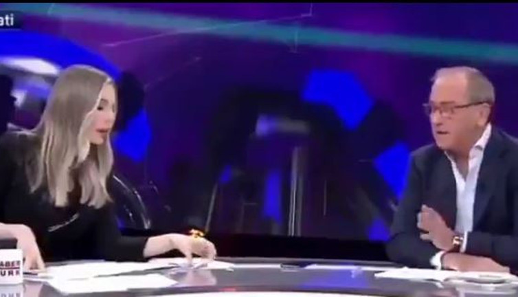 Dans edince Habertürk’ten kovulan Hande Sarıoğlu’nun Fatih Altaylı ile efsane kavgası viral oldu