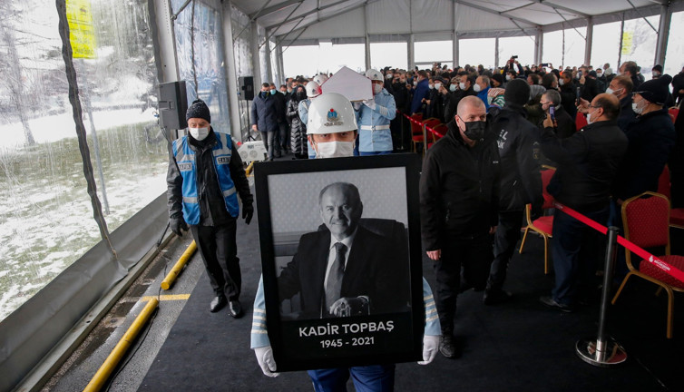 Kadir Topbaş'a son veda. Erdoğan cenaze töreninde konuştu