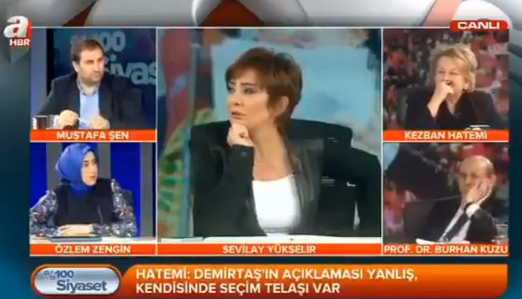 AKP’li Özlem Zengin’in konuşmasını KRT yayınladı: Demirtaş'ın Öcalan'ı örnek alması lazım