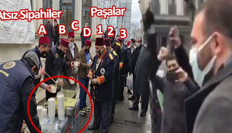 Yolun mahkemedir şehzade. Paşaları çorba kuyruğunda bekletmişti