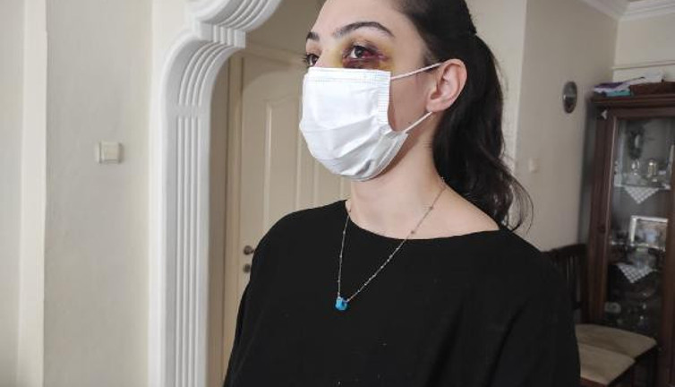 Çocuğunun yanında dehşeti yaşadı. Genç kadın isyan etti