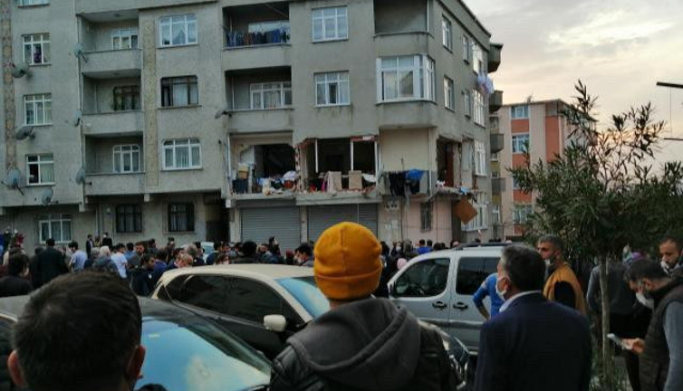 Doğalgaz bomba gibi patladı