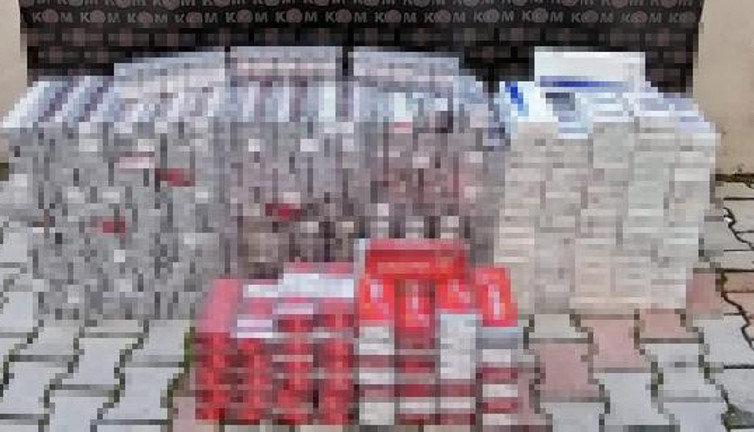 Hatay'da 3 bin 200 paket kaçak sigara ele geçirildi