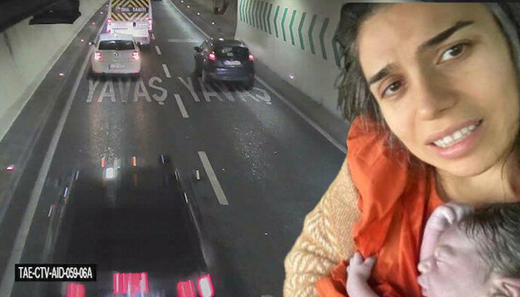 Avrasya Tüneli'ndeki mucize doğuma ait yeni görüntüler ortaya çıktı