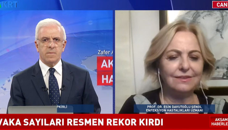 Profesör Esin Davutoğlu Şenol bu gidişin sonunu bugünden açıkladı. Daha genç nüfusu da önüne katarak gidecek bir tsunami olur. Ömrümde ilk defa görüyorum. Hastaneler dolu. Yüzde 30'u Kovid, yüzde 70'i biriken hastalıklar