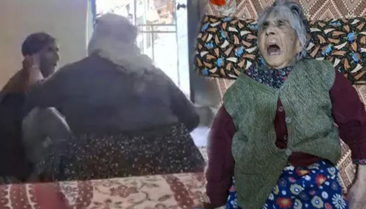 Ölen yaşlı kadına işkencenin görüntüleri ortaya çıktı. Otopsi için mezarı açıldı