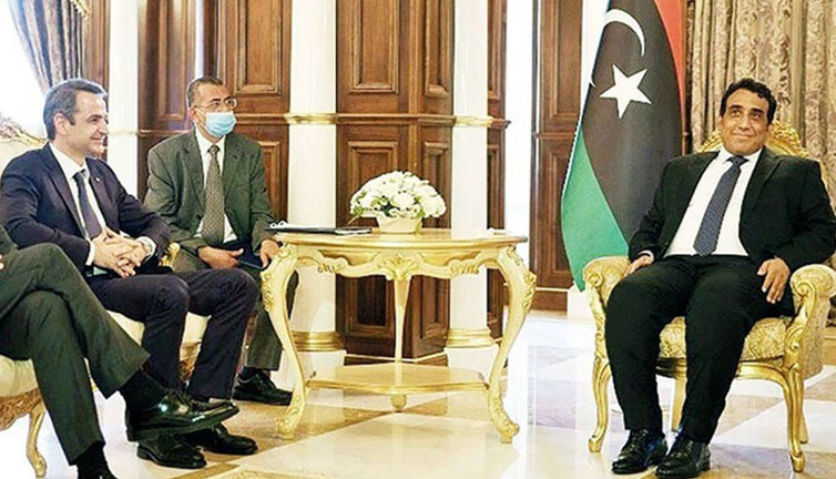Yunanistan Başbakanı Büyükelçiyken kovduğu Libya Başkanının ayağına gitti. Noldu Miçotakis Doğu Akdeniz’de işin mi düştü