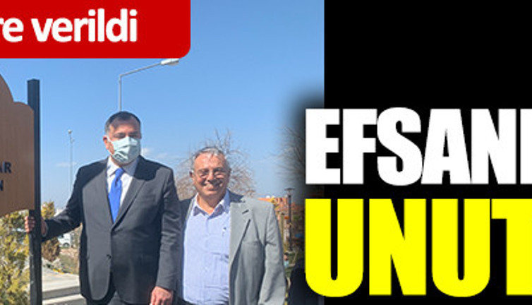 Efsane gazeteci unutulmadı! Adı en çok sevdiği yere verildi