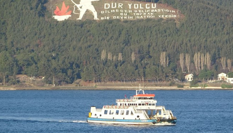 Gökçeada ve Bozcaada seferlerine fırtına engeli (08 Nisan 2021)