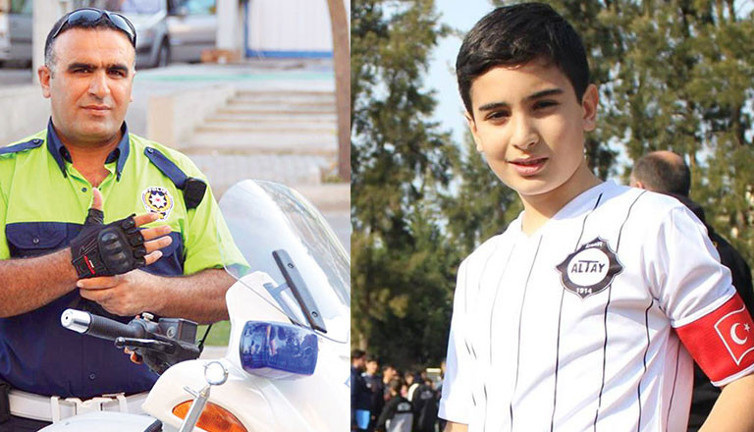 Şehit Fethi Sekin'in yaşasaydı oğluyla gurur duyardı. Oğlu Burak Tolunay milli takımda