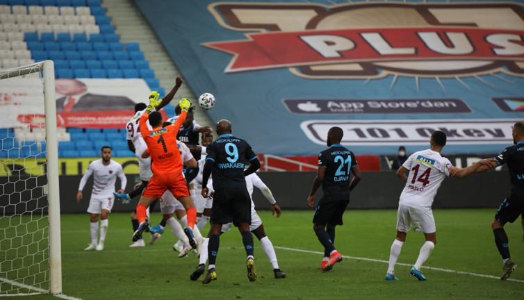 Trabzonspor ve Hatayspor 1 puanla yetindi