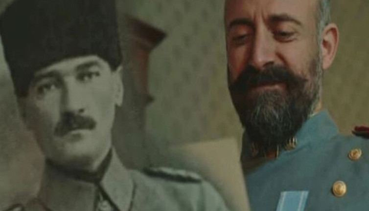 Haluk Levent ünlü dizinin duygulandıran Atatürk sahnesini böyle paylaştı. Her defasında ilk kez izliyor gibi heyecanlanıyorsan. Seviyorsun bu toprağı be can seviyorsun!