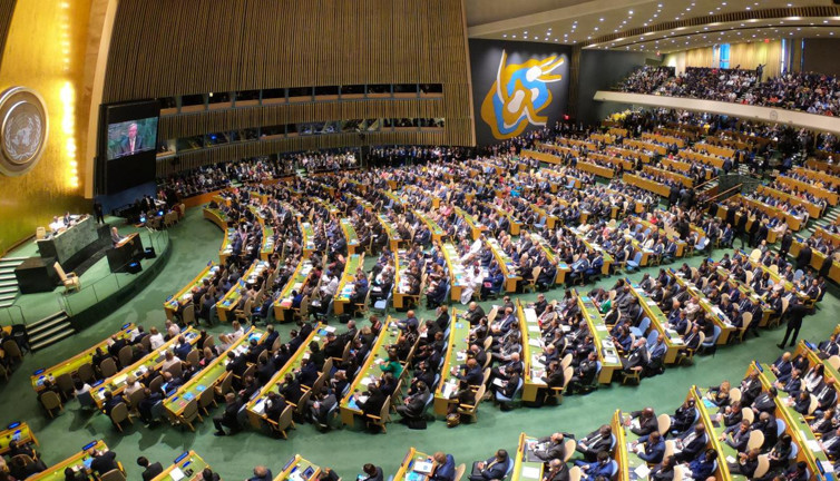 Birleşmiş Milletler Genel Kurulu Filistin için toplandı