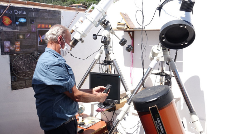 Çanakkaleli Ahmet Kahraman uzay hobisi için 20 bin dolar harcadı! NASA bu adamı keşfetmeli